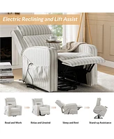 Beat Lift Assist Power Recliner with Adjustable Headrest