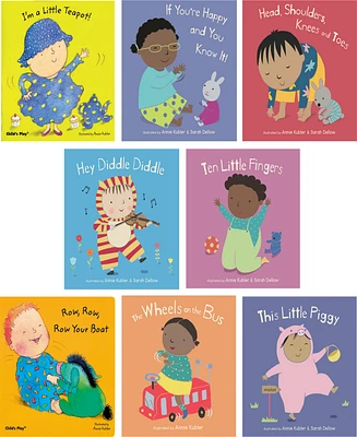 Child's Play Books Nursery Rhyme Board Books, Set of 8