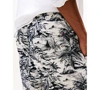 Tommy Hilfiger Men's Regular-Fit Island-Print Shorts
