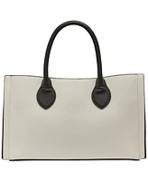Karl Lagerfeld Paris Cerise Medium Leather Satchel
