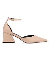 Women's Vicki Ankle Strap Pointed Toe Heel