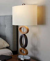 Lumisource 29" Polyresin Hoops Table Lamp, Set of 2