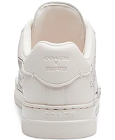 Coach Women's Peanuts Comic High Line Leather Sneakers