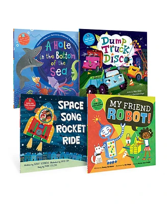 Barefoot Books Kindergarten Steam Singalongs Book Bundle, Set of 4
