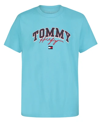 Tommy Hilfiger Big Boys Ivy Center Short Sleeve T-Shirt