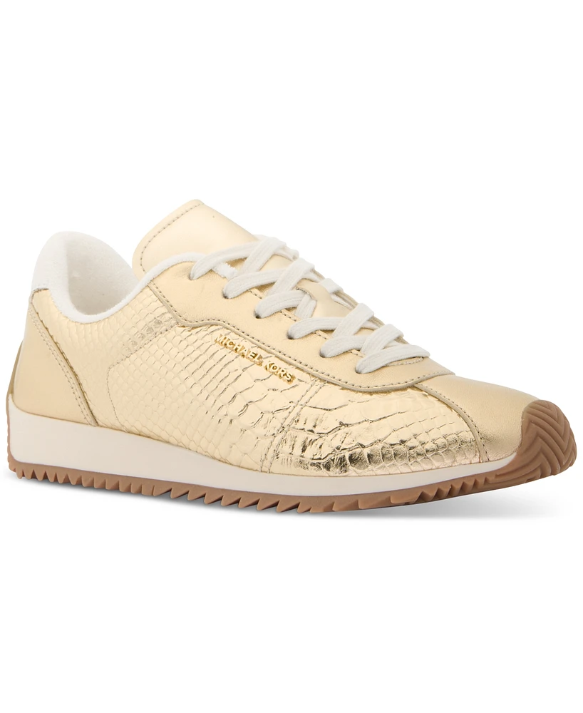 Michael Kors Women's Metallic Rhodes Trainer Sneakers