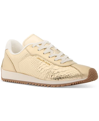 Michael Kors Women's Metallic Rhodes Trainer Sneakers