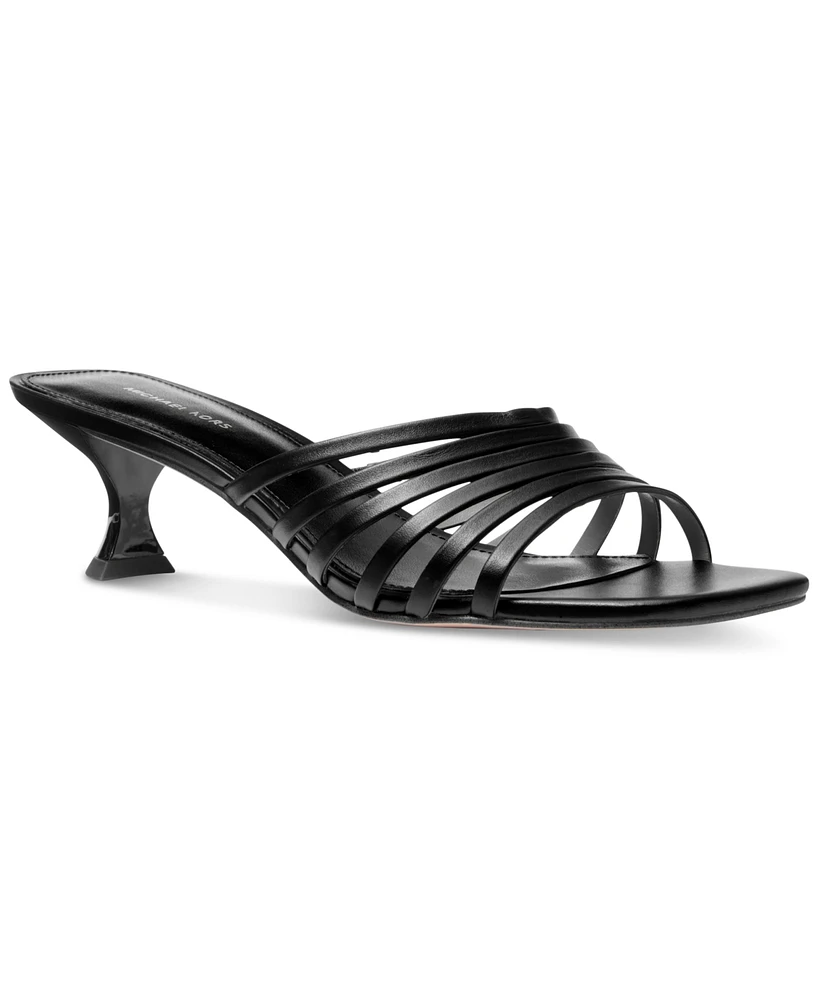 Michael Kors Women's Haisley Kitten Heel Sandals