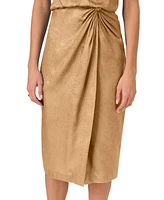 Adrianna by Papell Women's Foil Woven Midi Dress