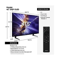 42" Class Oled 4K S90F Vision Ai Smart Tv (2025) - QN42S90FAEXZA