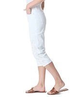 Gloria Vanderbilt Women's Amanda Embroidered Capri Jeans
