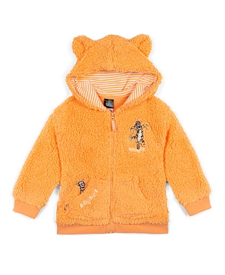 Winnie the Pooh Toddler Boys Tigger Pluto Zip Up Hoodie