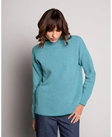Celtic & Co. Women's Felted Funnel Neck Sweater