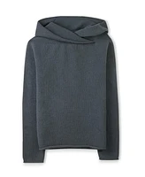 Celtic & Co. Women's Collared Slouch Long Sleeve Sweater