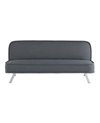 Serta 66.1" Polyester Trinity Convertible Futon