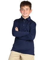 Tailorbyrd Boys Long Sleeve Modal Polo