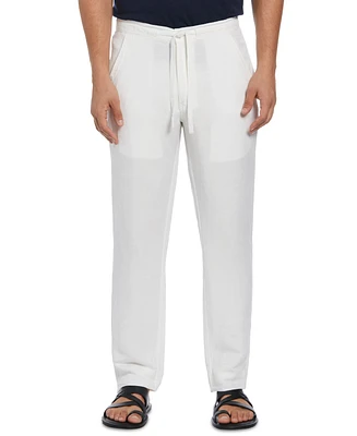 Cubavera Men's Linen Blend Drawstring Pant