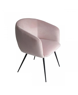 Velvet Modern Dining Chair for Stylish Kitchen or Dining Room Seating