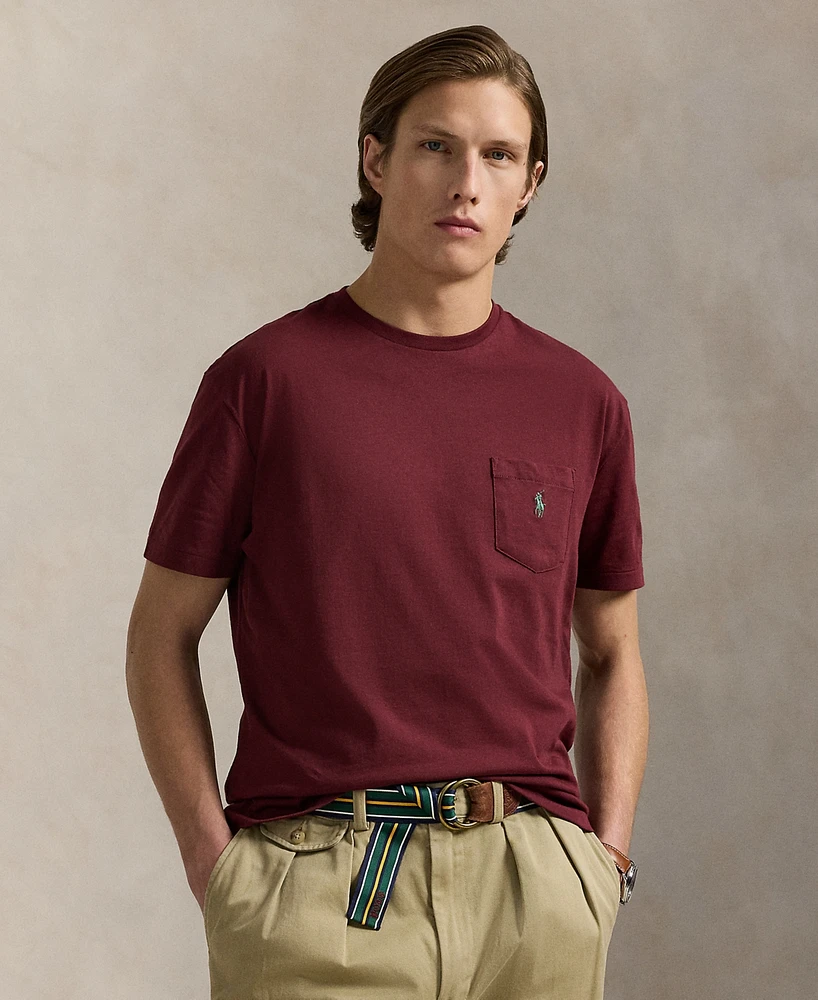 Polo Ralph Lauren Men's Classic Fit Crew Neck Pocket T-Shirt