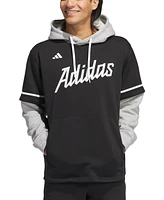 adidas Men's Branded Dugout Hooded T-Shirt