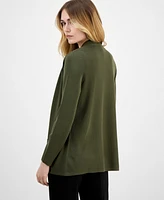 Anne Klein Petite Malibu Patch-Pocket Cardigan
