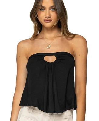Edikted Women's Vera Keyhole Backless Top