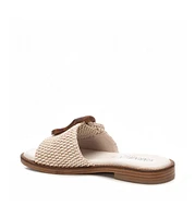 Carmela Leather Women's Fashion Slip on Sandals By Xti