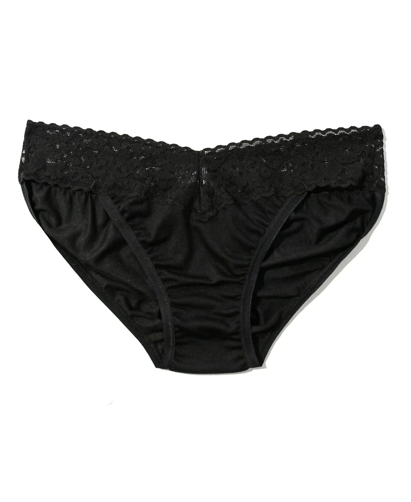 Hanky Panky Women's Printed Daily Lace V-Kini Underwear