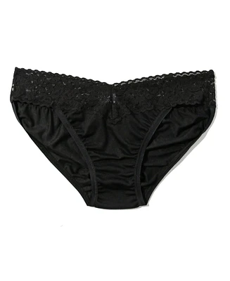 Hanky Panky Women's Printed Daily Lace V-Kini Underwear
