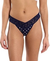 Hanky Panky Women's Printed Original Rise Thong Underwear