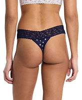 Hanky Panky Women's Printed Low Rise Thong Underwear