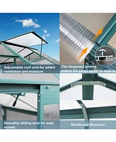 6'x8' Polycarbonate Greenhouse - Walk-in
