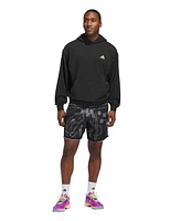 adidas Men's Allover Printed Basketball Shorts