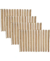 Saro Lifestyle Rustic Weave Hyacinth Placemats, 14" x 20"