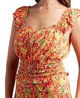 Bcx Juniors' Printed Sleeveless Top