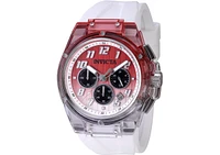 Invicta Men's 47346 S1 Rally Quartz Chronograph Black, Orange, Metallic White Dial Watch