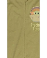 Star Wars Baby Boys The Mandalorian Yoda Zip Up Cosplay Costume Coverall