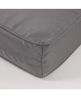 Grey Replacement Patio Cushions with Sponge