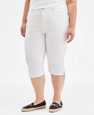 On 34th Trendy Plus Capri Jeans, Exclusively at Macy's