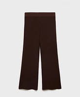 Mango Women's Straight Knitted Pants