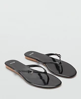 Mango Women's Buckle Strap Sandals
