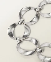 Mango Women's Metal Hoop Belt