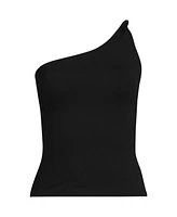 Lands' End Women's Slender One Shoulder Top
