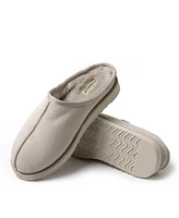 Dearfoams Men's Fireside By Grafton Genuine Shearling Clog Slipper