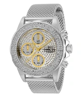 Invicta Women's 32934 Pro Diver Quartz Multifunction White, Silver Dial Watch