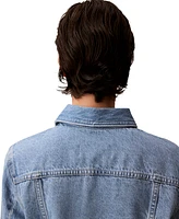 Calvin Klein Jeans Women's Cuffed Long-Sleeve Denim Jacket