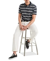 Nautica Men's Birdseye Stripe Polo Shirt