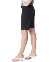 Gloria Vanderbilt Petite Amanda Side-Slit Bermuda Shorts