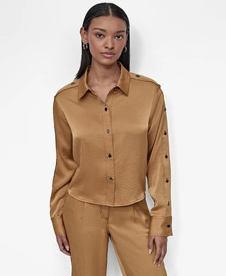 Dkny Women's Glazed Dressing Shirt