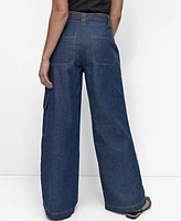 Dkny Women's Lightweight Wide-Leg Jeans